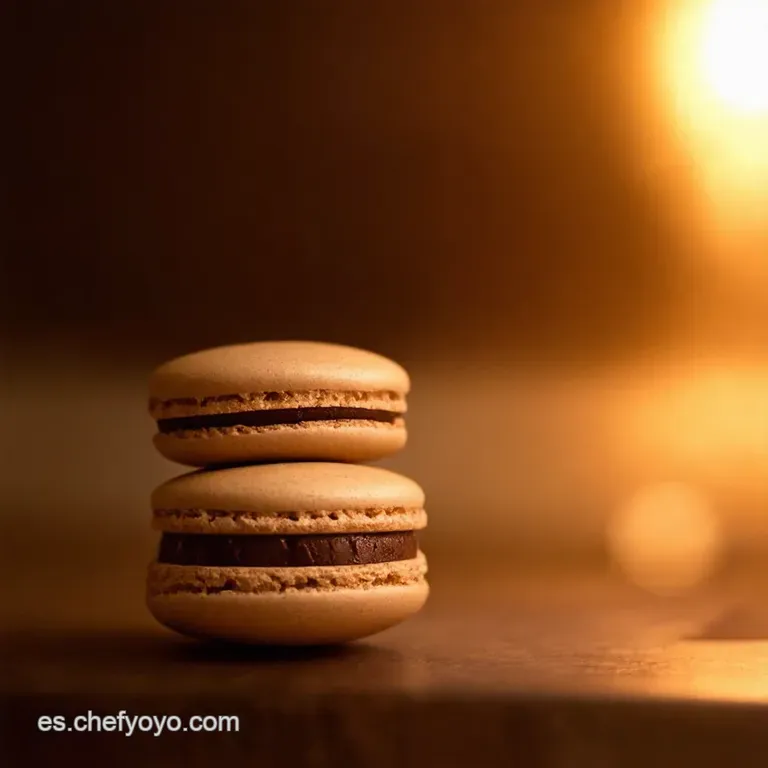Macarons De Nutella El Dulce Pecado Facil&iacute;simo presentation