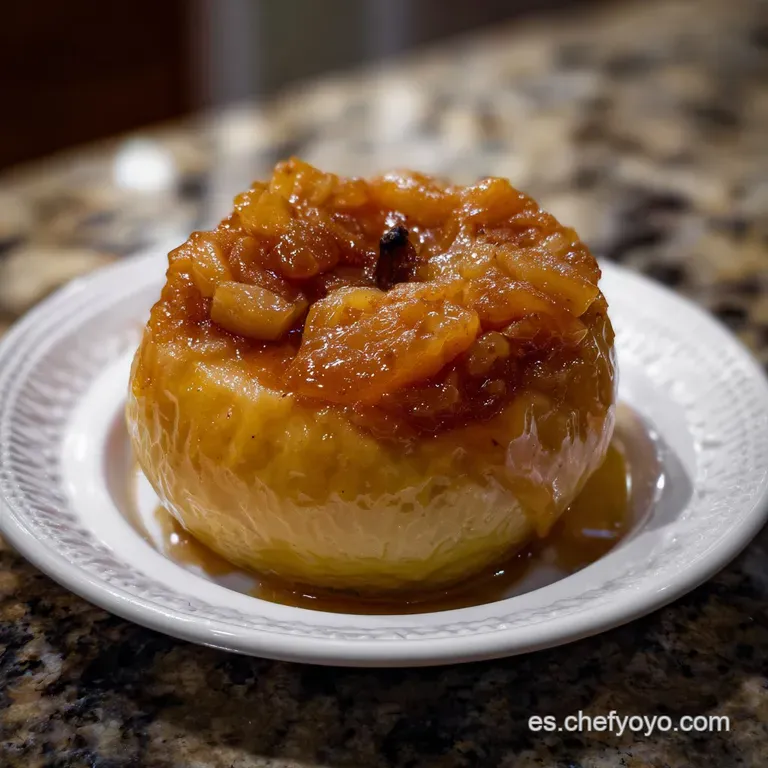 Manzana Al Microondas: El Postre De Abuela R&aacute;pido presentation