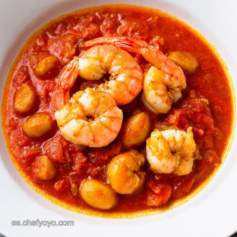 Merluza en Salsa con Gambas Receta Tradicional