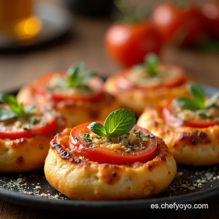 Minipizzas Caseras Express Listas En Un Plis Pl&aacute;s presentation