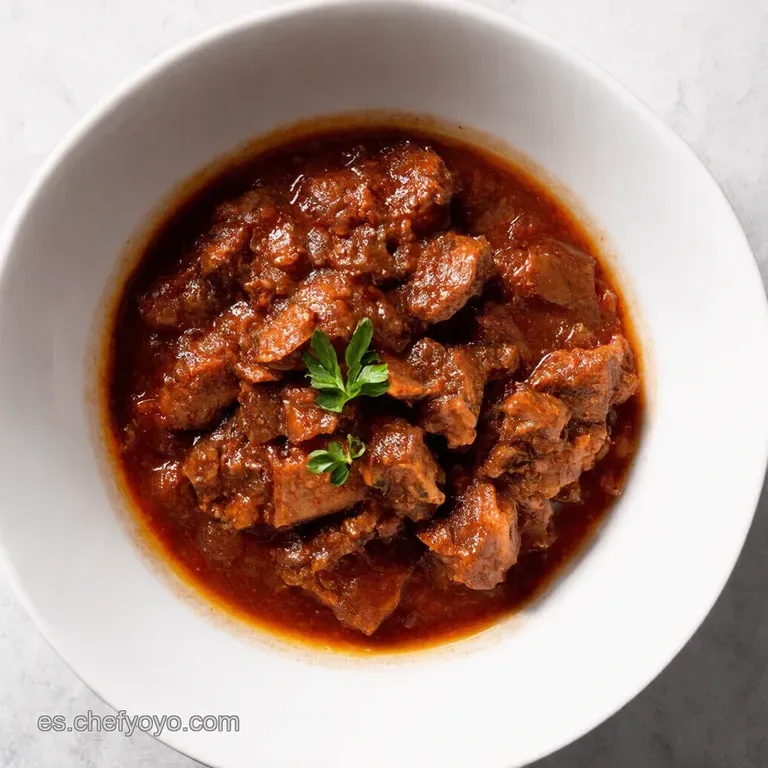 Morcillo de Ternera Estofado a la Espa&ntilde;ola
