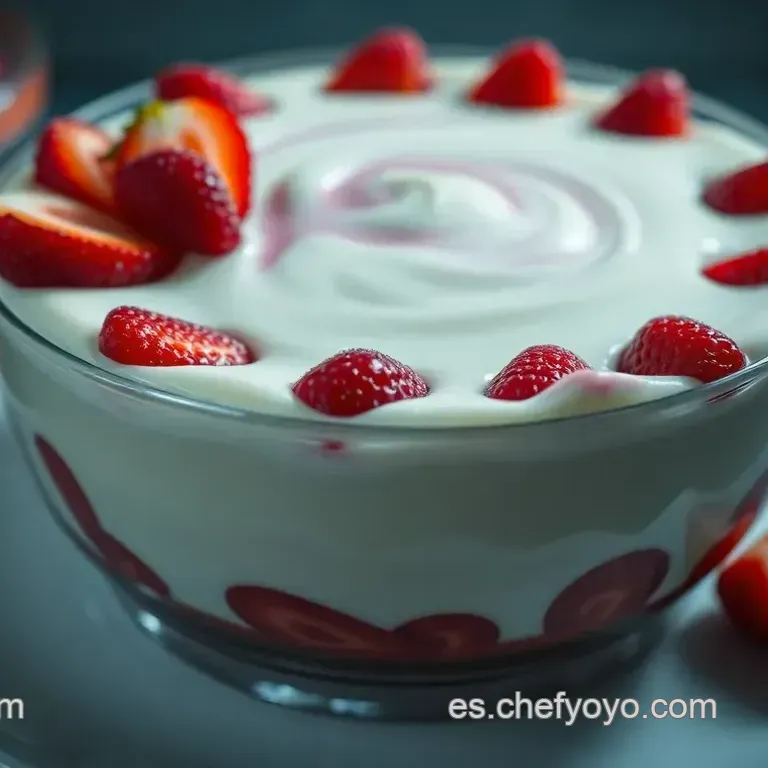 Mousse de Fresas y Mascarpone