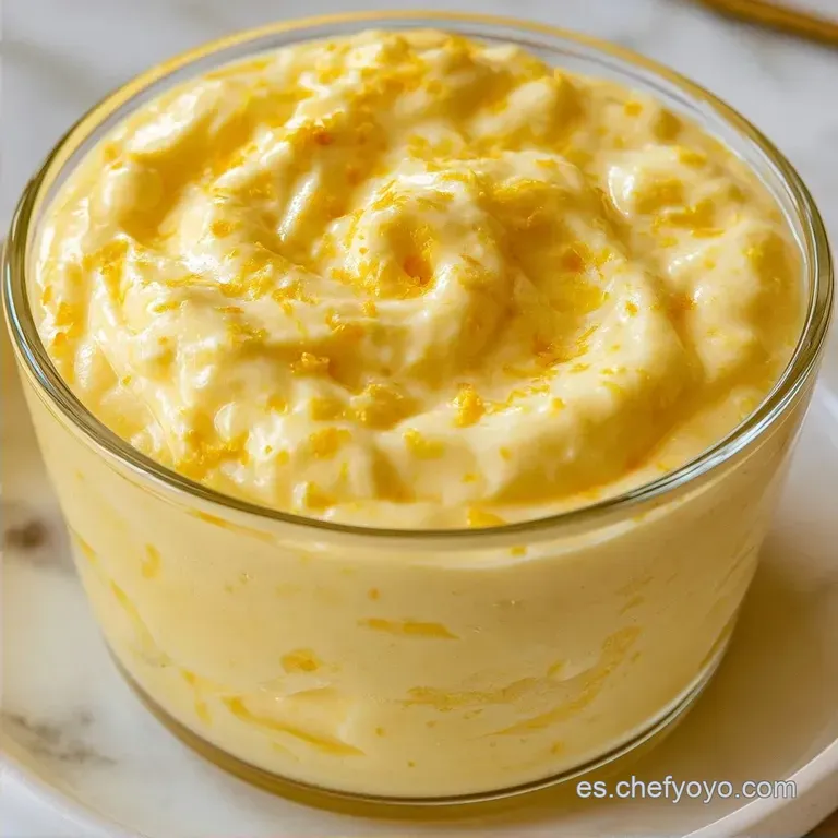 Mousse de Limón con Leche Condensada
