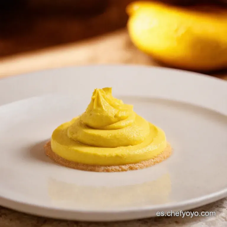 Mousse De Lim&oacute;n Cremosa Y Refrescante presentation