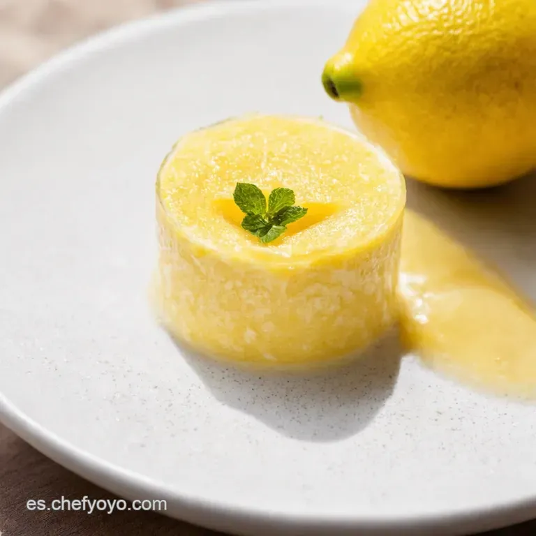 Mousse de Lim&oacute;n un Bocado de Sol