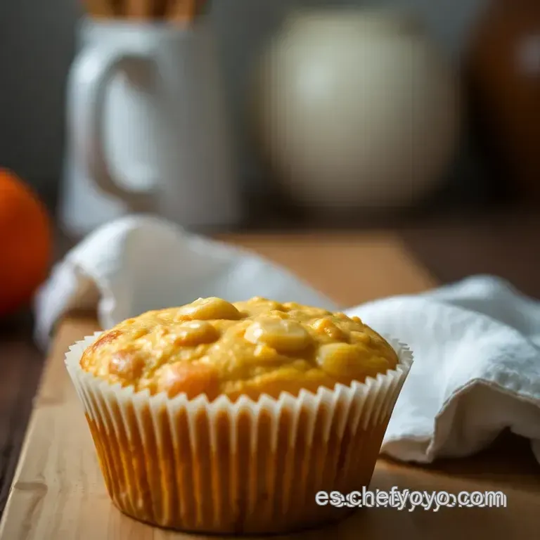 Muffins De Ar&aacute;ndanos Y Queso &iexcl;Para Chuparse Los Dedos! presentation