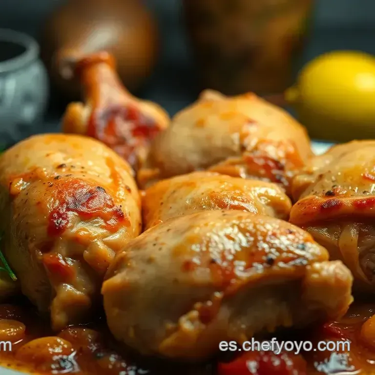 Muslos de Pollo al Horno A la Madrile&ntilde;a 