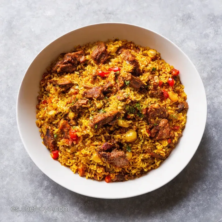 Paella de Carne Ib&eacute;rica Un Fest&iacute;n de Sabores Campestres