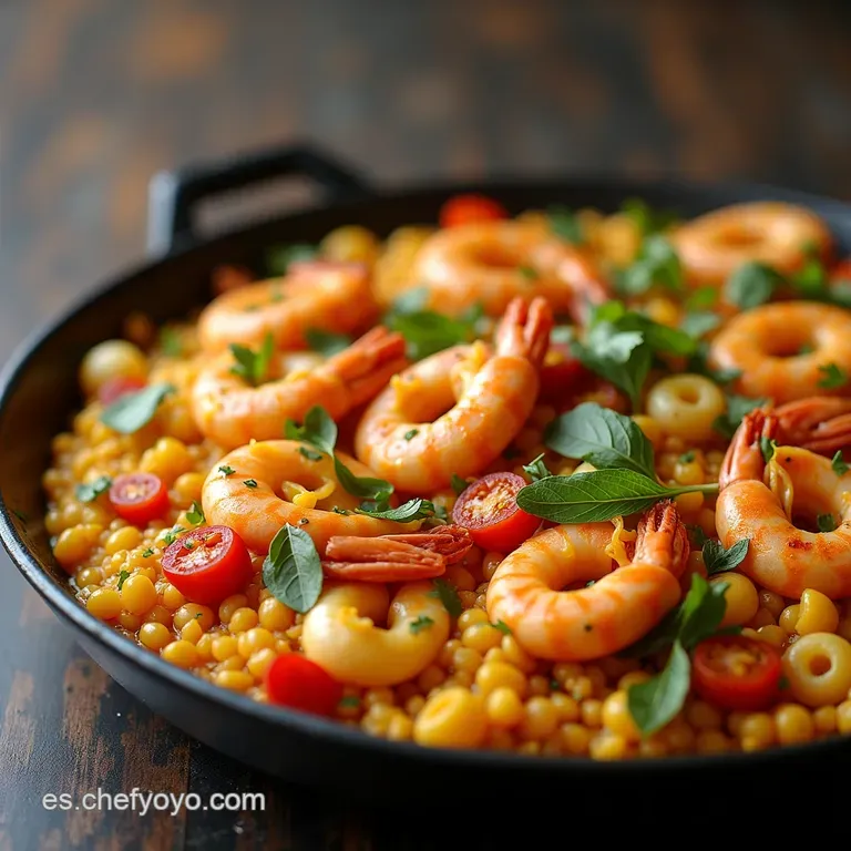 Paella de Mariscos A Mi Manera Sabor a Mar Sin Complicaciones