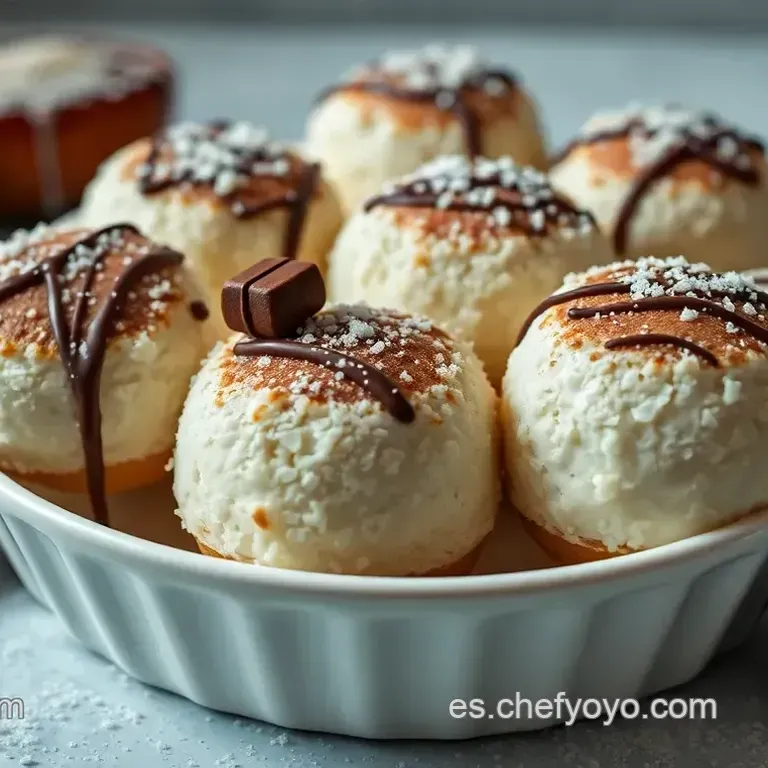 Palmeritas de Coco y Chocolate