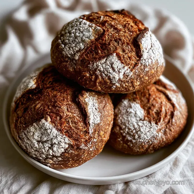 Panecillos de Centeno Caseros: Sabor Profundo