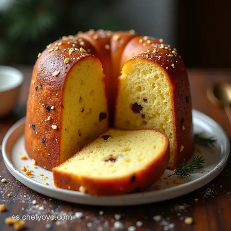 Panettone Casero El Coloso Dulce de la Navidad Elevado a la Perfecci&oacute;n