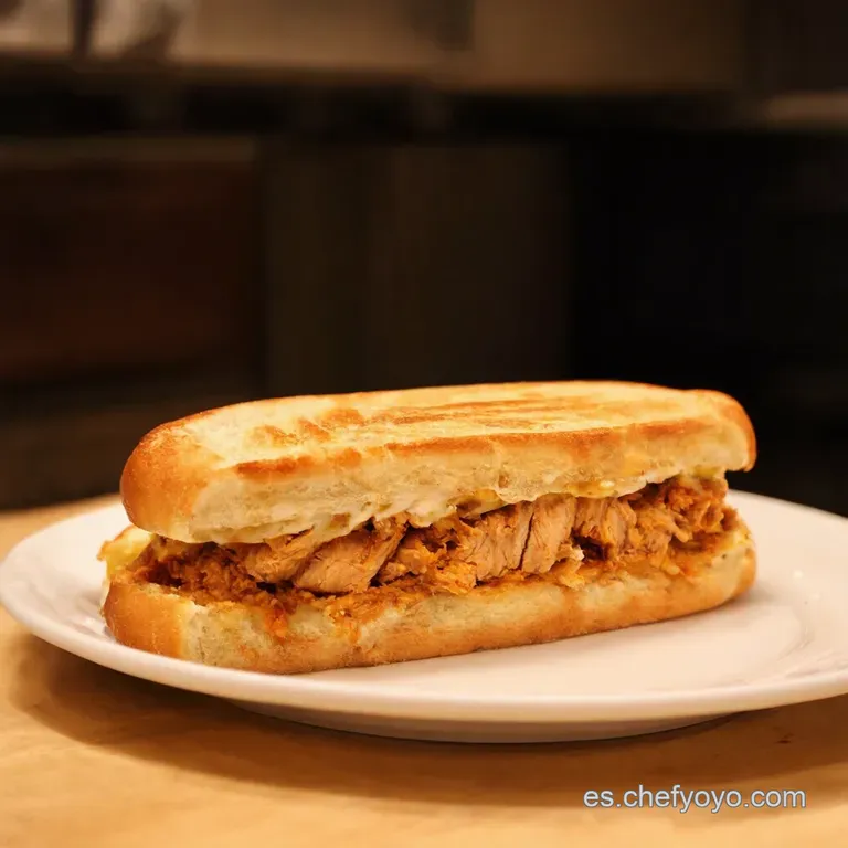 Panini De Pollo Frontega Casero presentation