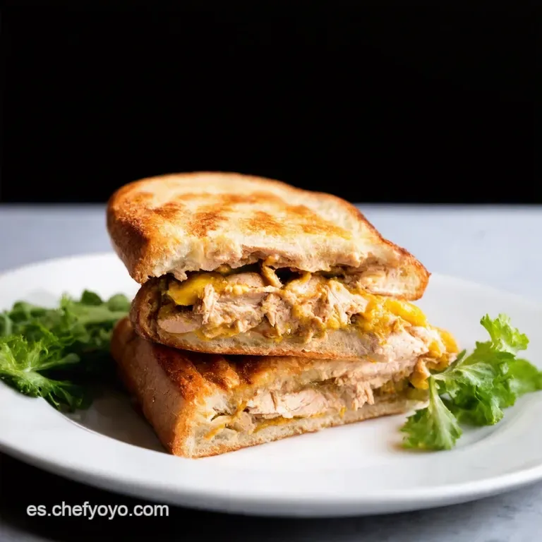 Panini de Pollo Frontega Casero