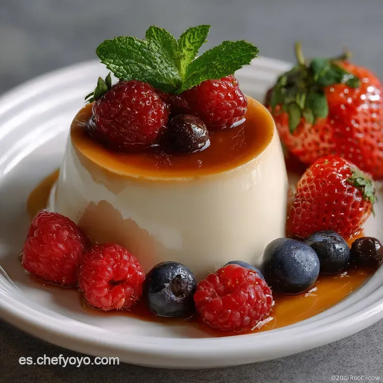 Pannacotta de Caf&eacute;: Textura Perfecta