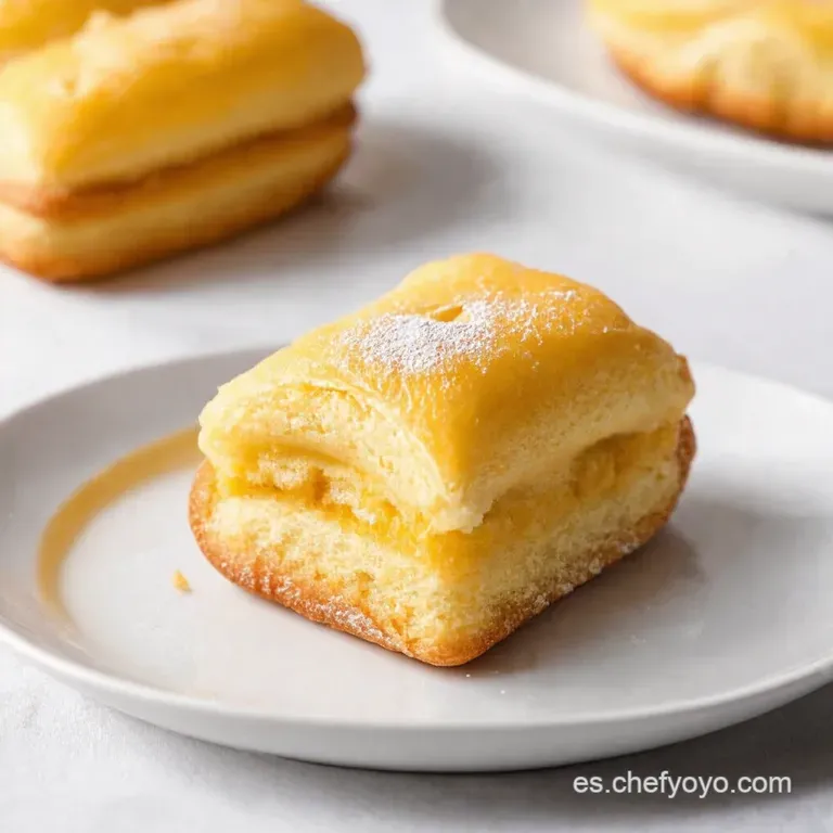 Pastel de Eclairs Facilito de Chocolate