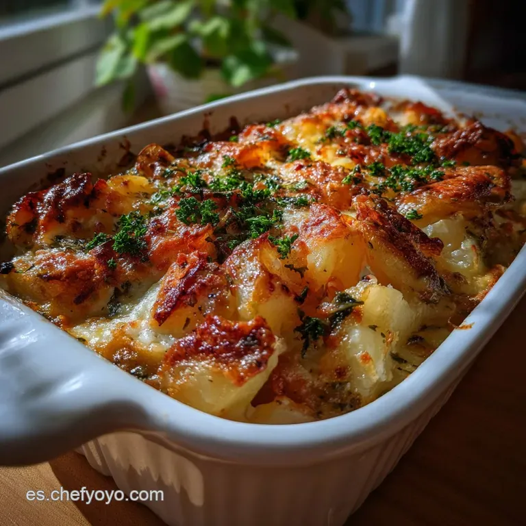 Pastel De Patata Idea De Cena: Rag&uacute; Umami y Pur&eacute; Cremoso