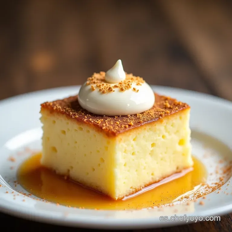 El Sue&ntilde;o H&uacute;medo Pastel Tres Leches Cl&aacute;sico Esponjoso y con Nube de Merengue
