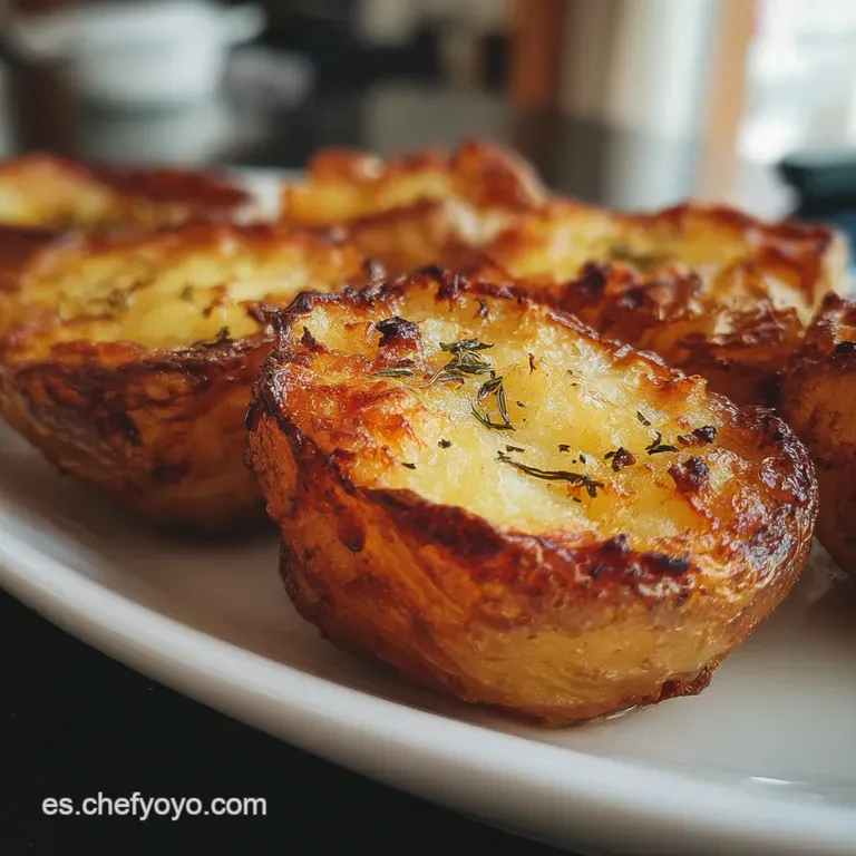 Patatas al Horno Crujientes y Jugosas