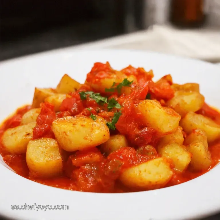 Patatas Bravas a Mi Manera the Definitive Guide to Perfect Potatoes presentation