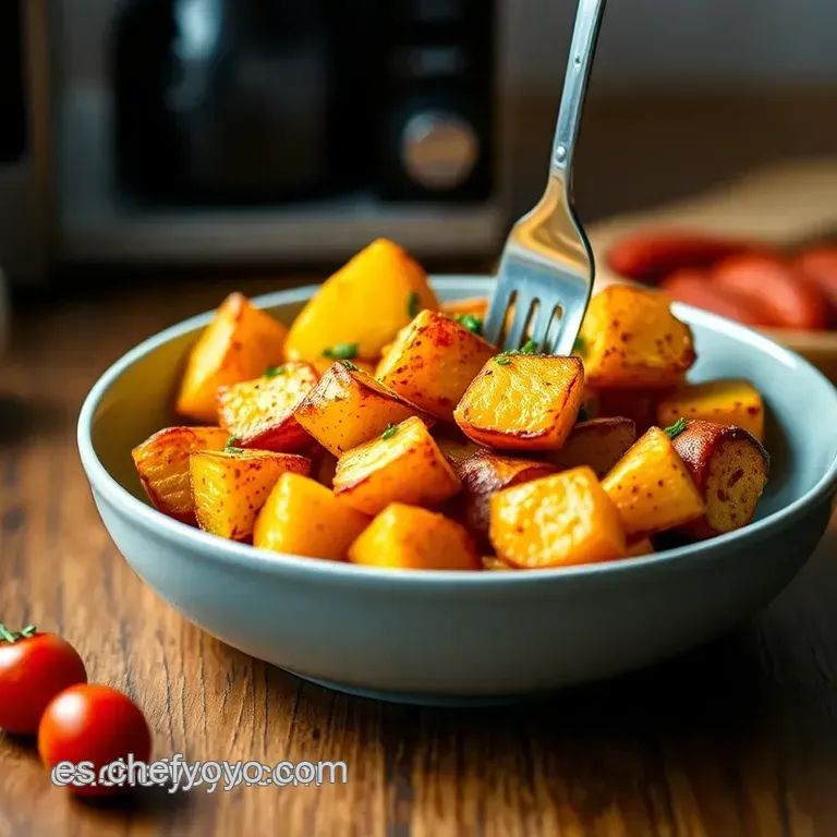 &iexcl;Patatas Bravas Al Microondas En 10 Minutos! presentation