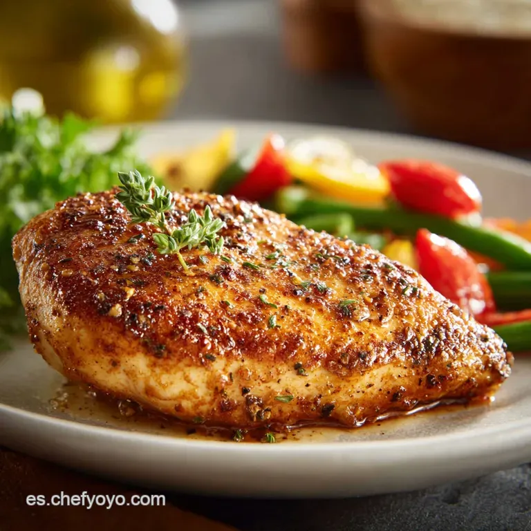 Pechuga de Pollo: Centro Suave y Jugoso