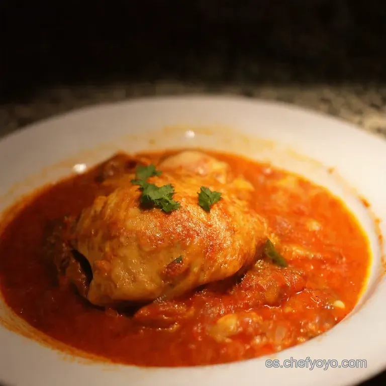 Pechugas De Pollo a La Espa&ntilde;ola Un Cl&aacute;sico Reconfortante presentation