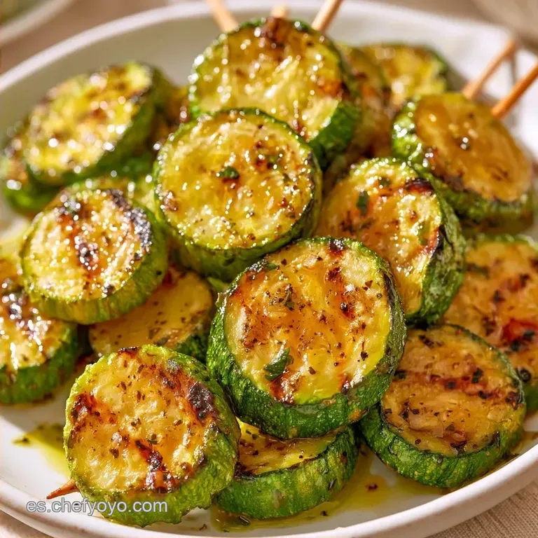 Piruletas De Calabacín A La Plancha En 25 Minutos