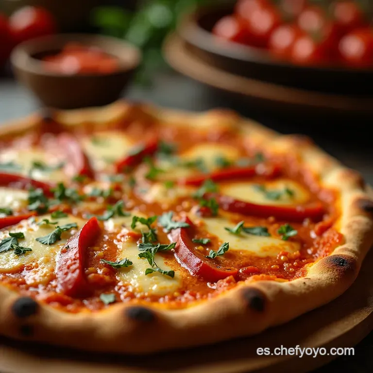 Pizza Con Borde Relleno Casera Al Estilo Pizza Hut presentation