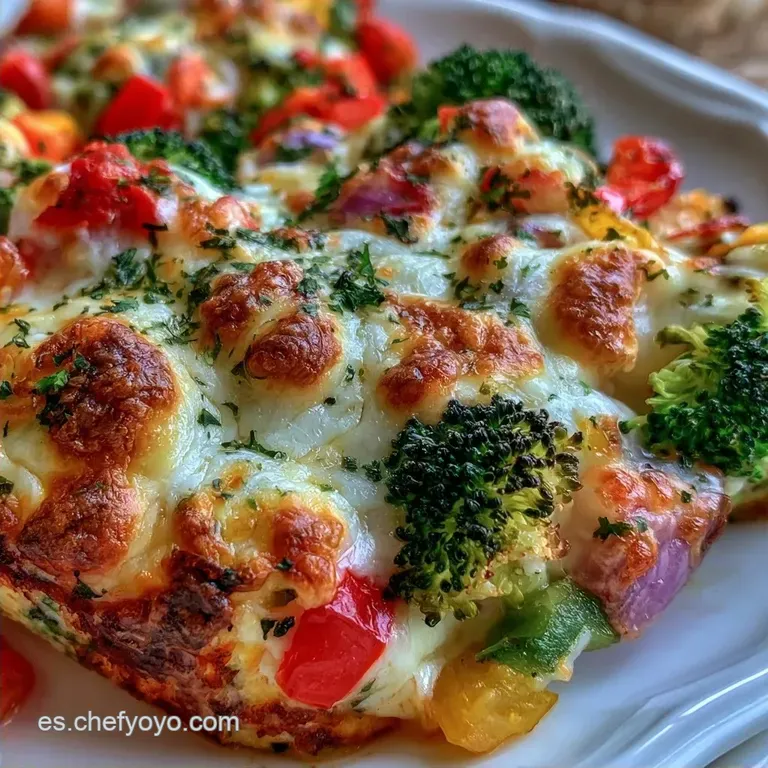 Pizza de Verduras Casera Fácil: Bordes Crujientes