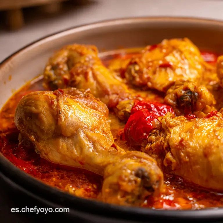 Pollo a La Chilindr&oacute;n Moderno presentation