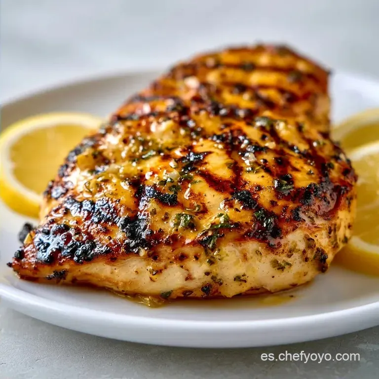 Pollo a la Plancha con Limón: Dorado y Jugoso