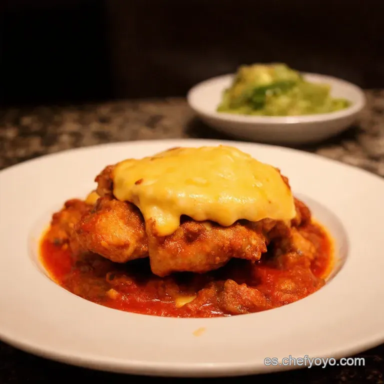 Pollo Chispeante Con Queso Estilo Fridays Mejorado presentation