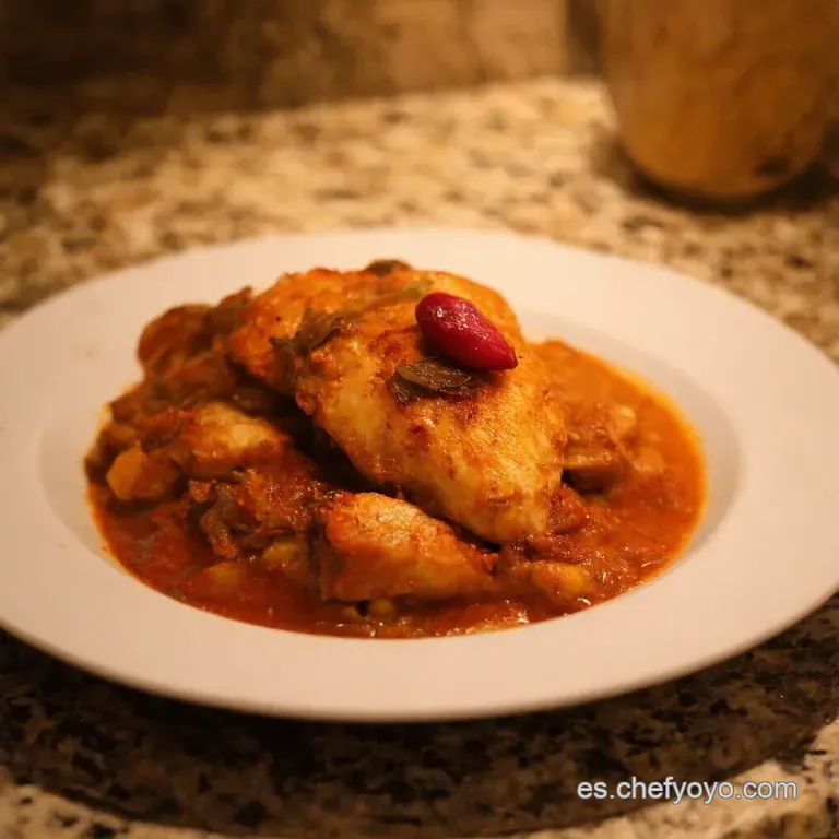 Pollo Con Almendras Al Estilo Oriental presentation