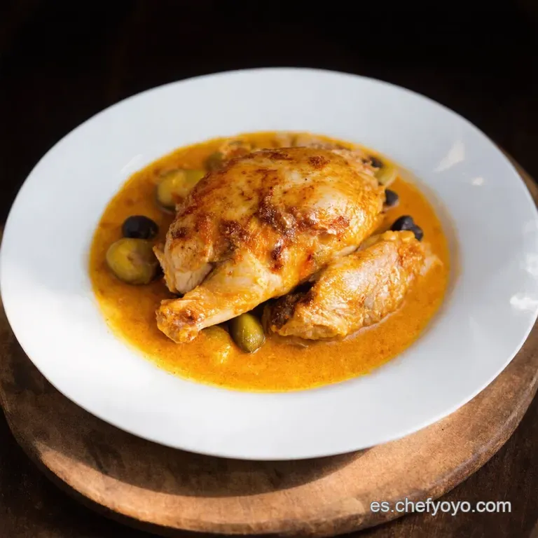Pollo con Almendras al Estilo Oriental