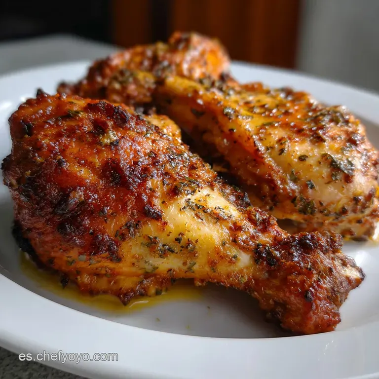 Pollo en Airfryer Un Plato Buensimo: Jugoso y Crujiente