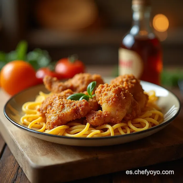 Pollo Frito Crujiente Andaluz Secreto Familiar presentation