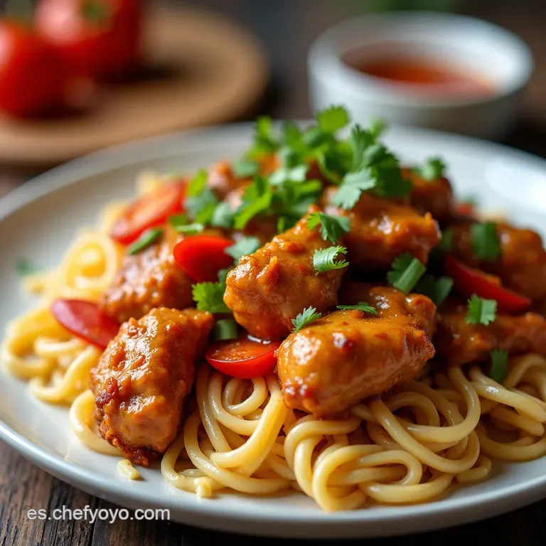 Pollo General Tso El Cl&aacute;sico Crujiente