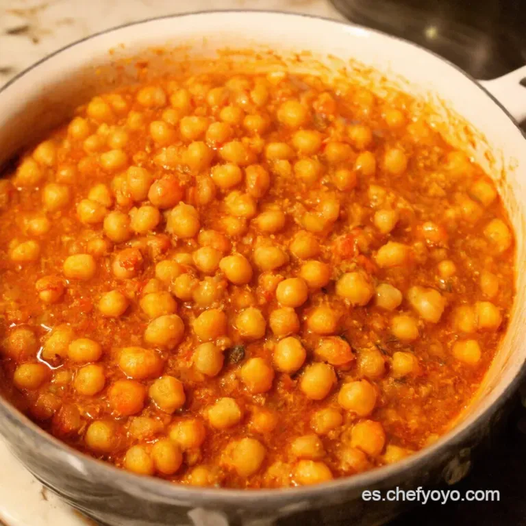 Potaje De Garbanzos De La Abuela presentation