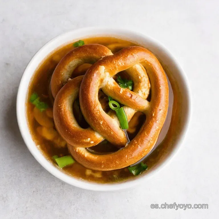 Pretzels Suaves de Centro Comercial Con Aroma a Pho