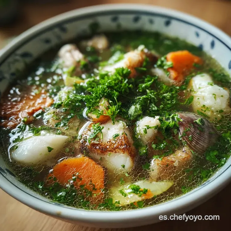 Primeros Platos: Caldo con Cuerpo