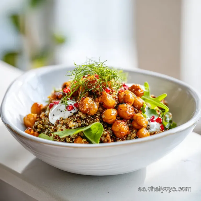 Receta Vegana Proteica de Garbanzos Celebraci&oacute;n
