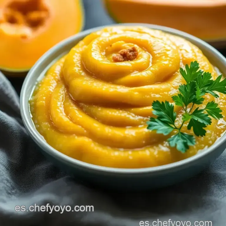 Pur&eacute; De Calabaza Especiado: Un Abrazo C&aacute;lido presentation