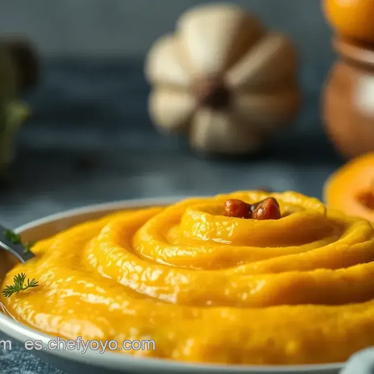 Pur&eacute; de Calabaza Especiado: Un Abrazo C&aacute;lido