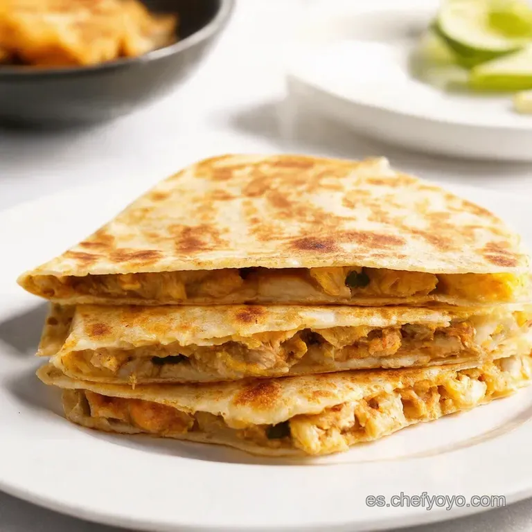 Quesadillas de Pollo Estilo Restaurante