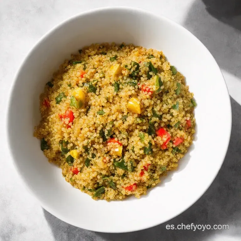 Quinoa con Verduras a la Espa&ntilde;ola