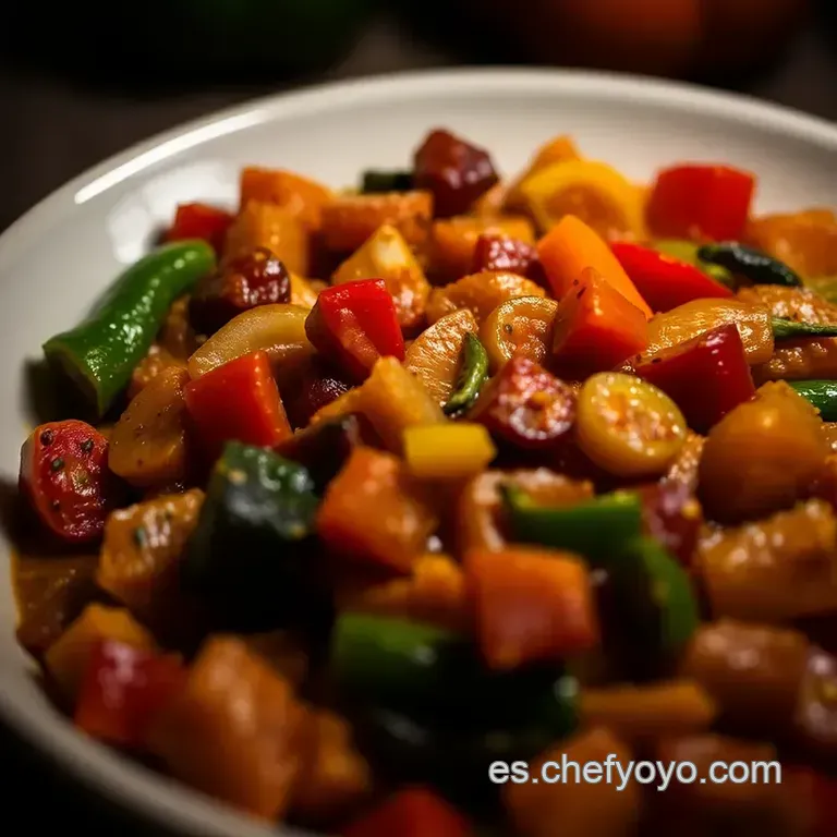 Ratatouille a La Provenzal Con Un Toque Espa&ntilde;ol presentation