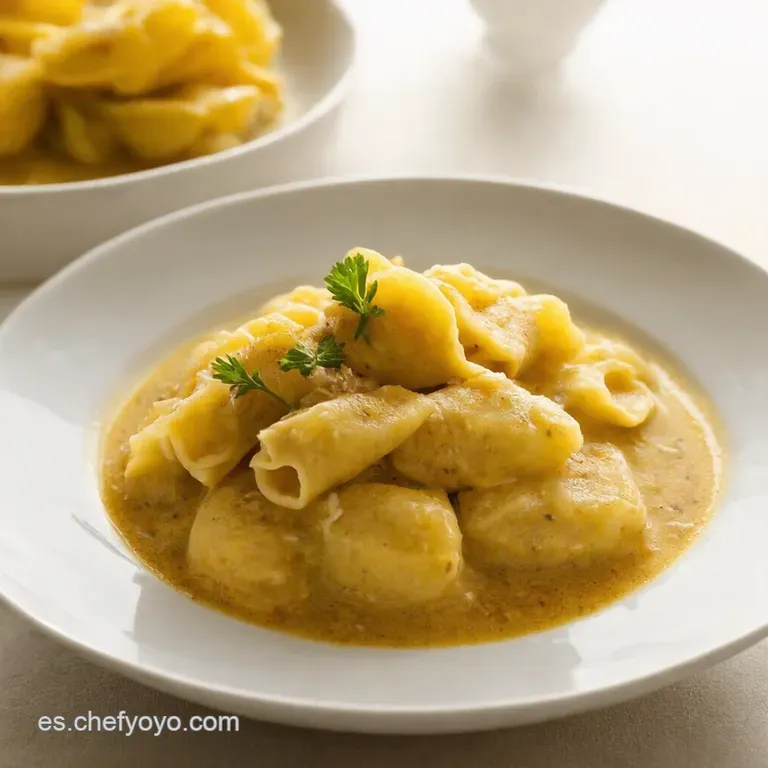 Ravioli de Champi&ntilde;ones Cremosos al Estilo Olive Garden