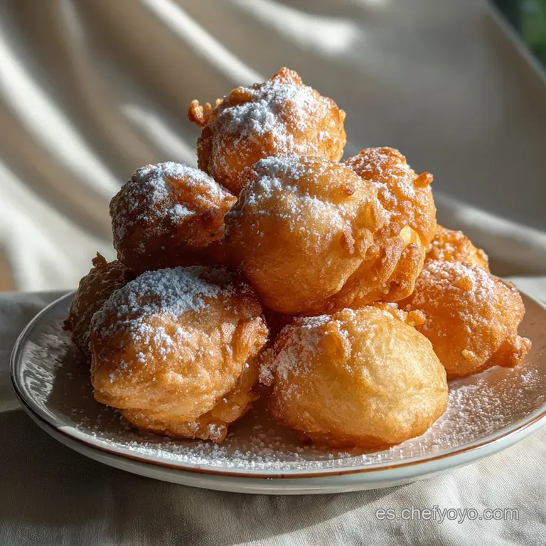Bu&ntilde;uelos de Viento Esponjosos de la Abuela