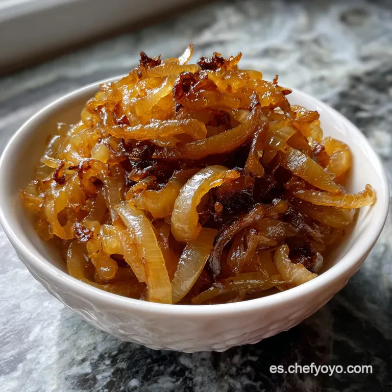 Cebolla Caramelizada Receta Paso a Paso
